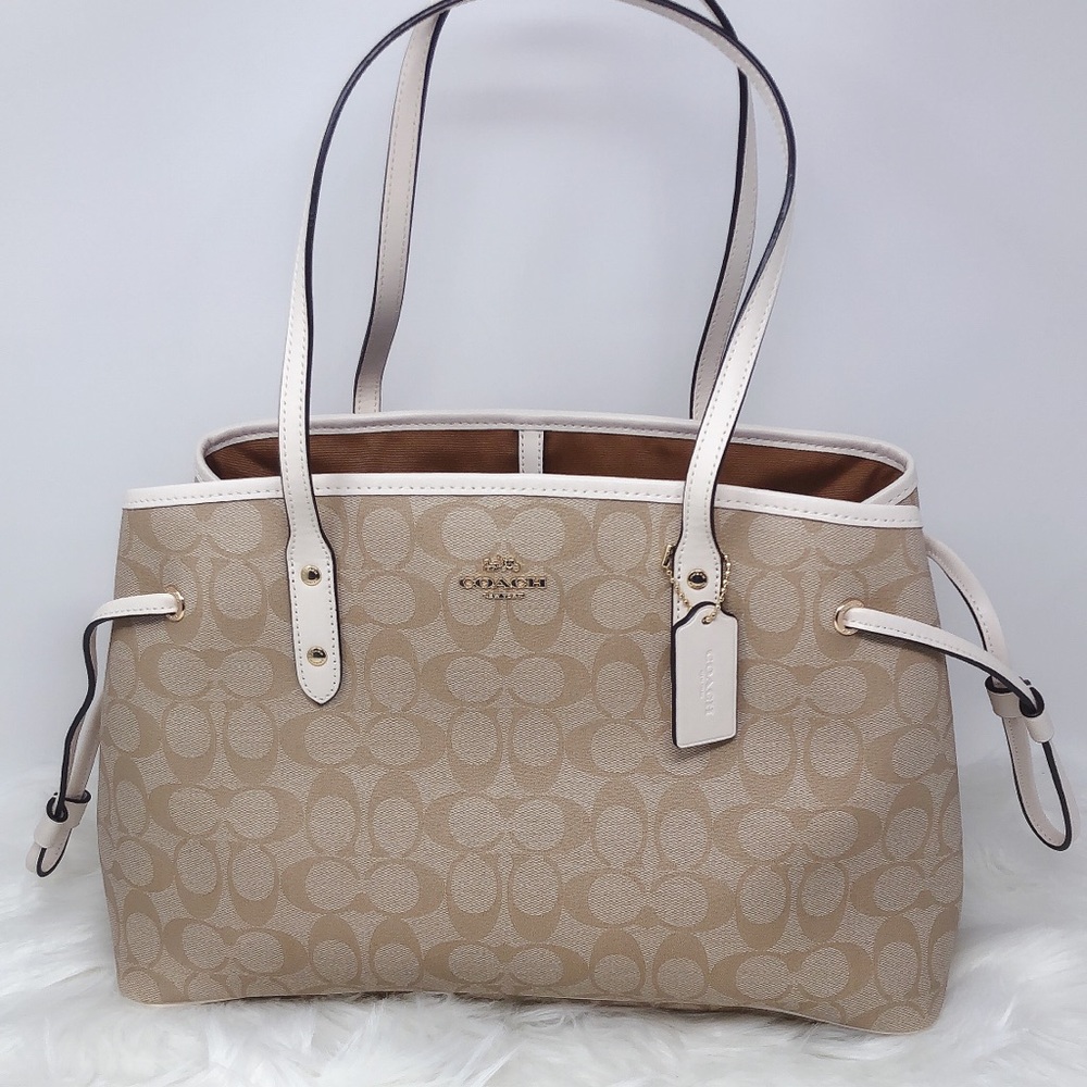 Coach Drawstring Carryall Shoulder Bag F57842